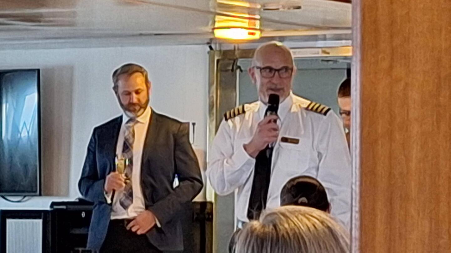 Ryan (Expeditionleiter) und Kapitän