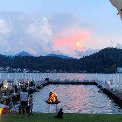 Abends am See 😍