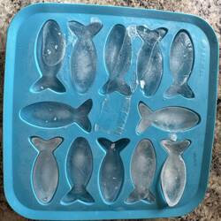 Fish-shaped ice cubes - we must be Newfoundland!