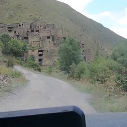 Anfahrt auf Schatili