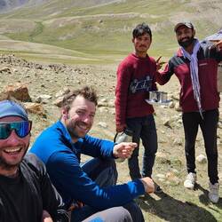 wir wurden von Ahmet mit einem Tee festlich empfangen