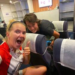 Schlafplatz und danach Handy laden