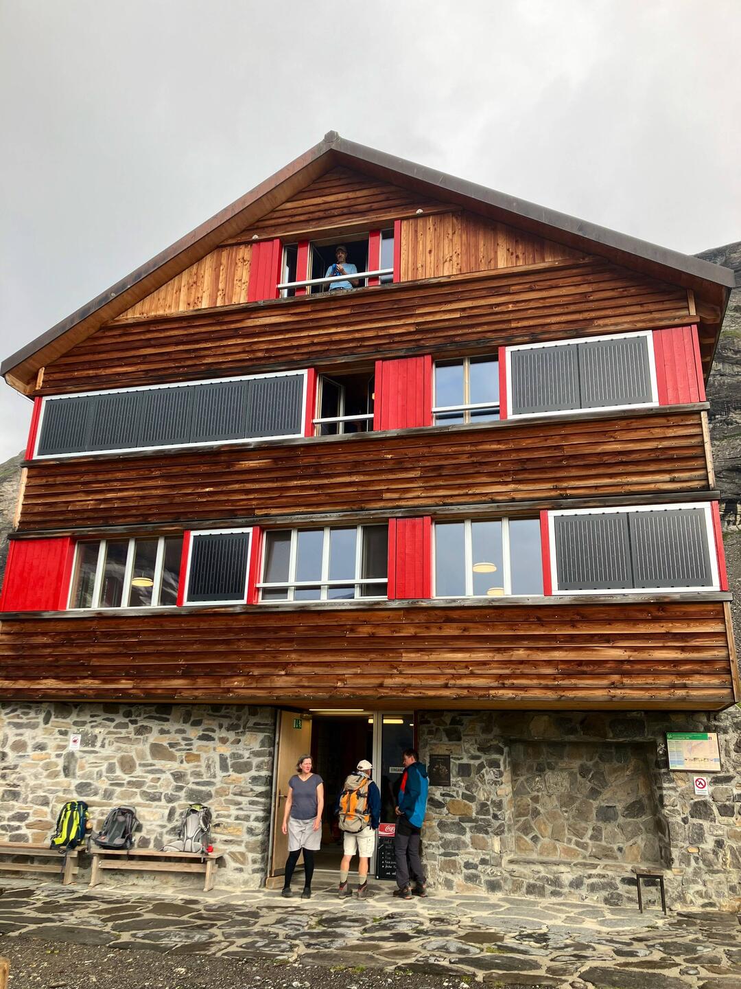 Lämmerenhütte, 8 Uhr, 12 Grad, bedeckt