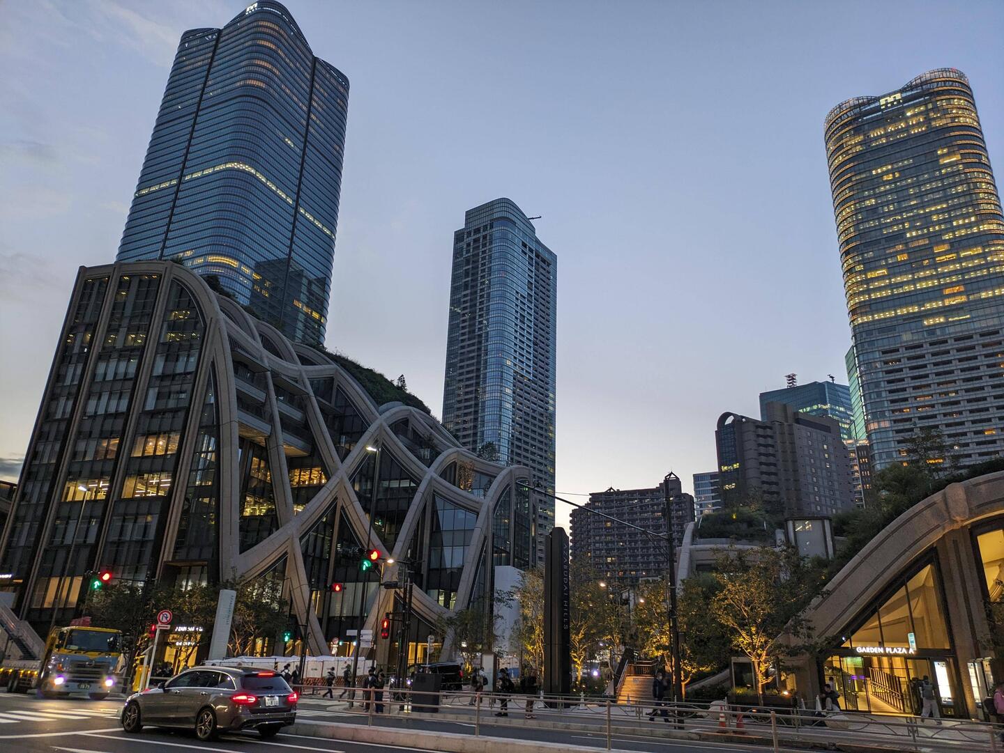 Auf dem Weg zum Tokyo Tower