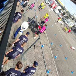 Followed by the team