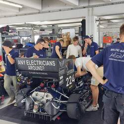 Baltic Racing in der Pit