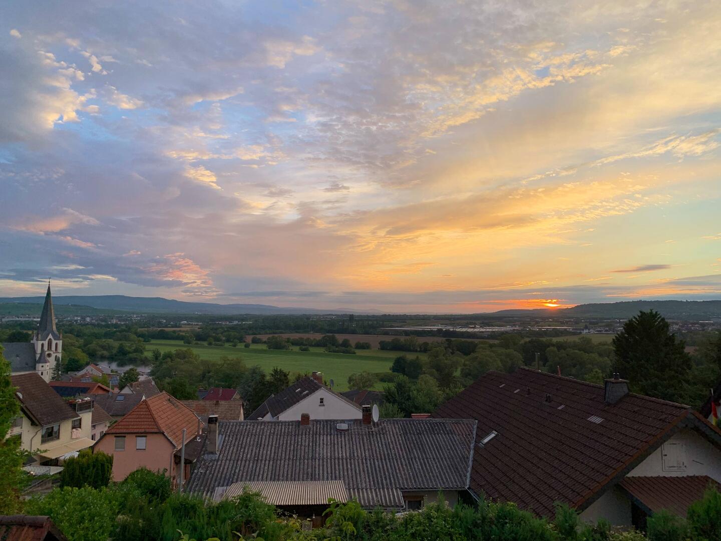 Sonnenaufgang im Nahrtal