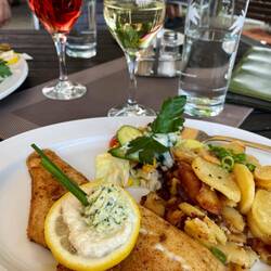 Lecker Zander von gestern Abend