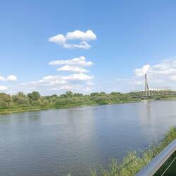 Heiß, die Sonne brennt nicht nur in Afrika auch an der Weichsel