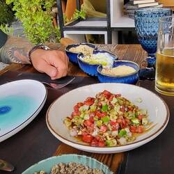 Verschiedene Vorspeisen