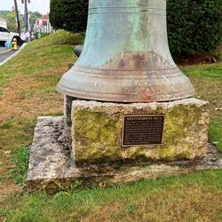 1876-2007 Church Bell. Replaced bell built by Paul Revere