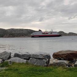 Hurtigruten Schiff