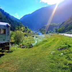 Aussicht auf Schatili