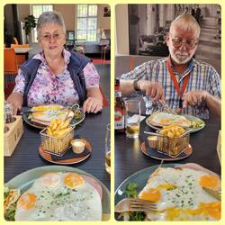 Imbiss im Gefängniscafé "Het Tweede Gesticht" (Die Zweite Anstalt)