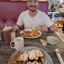 Eeeeendlich ein richtig american breakfast