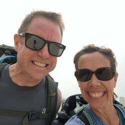 It was windy!