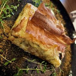 Filo pastry appetizer