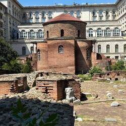 Built in the fourth century, Saint George's was originally a bath house