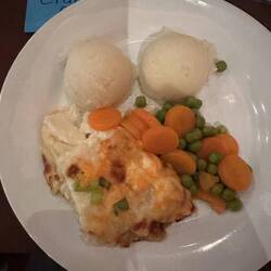 My delicious dinner.