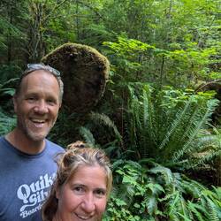 Happy hikers