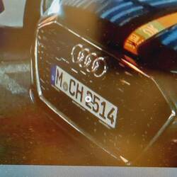 Fahndungsbild meines motorisierten Untersatzes, der mich an die Ostsee bringen sollte... 🚘