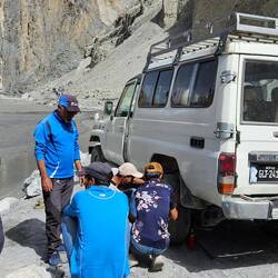 und Reifenwechsel...