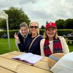 Phoebe, Julie and Candice. Kevin at Apollo Bay with Julie's husband having a Blokey weekend.