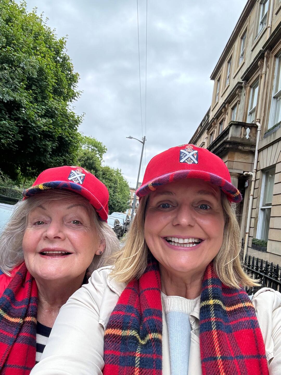 Heading off from the B&B full of anticipation.