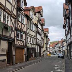 Altstadt von Hann. Münden, nördlich von Kassel