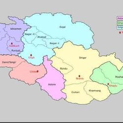 Distrikte von Gilgit-Baltistan