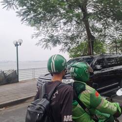 Grab ist auch in Hanoi die App der wahl