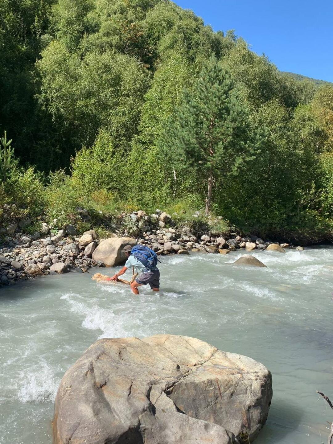 Zum Start erstmal die Schuhe wässern😎