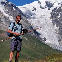 Die Gletscherzunge schon lange im Blick, rückt diese nun näher👅😉