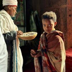 Empfang der Heiligen Asche