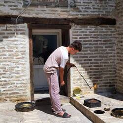 Vorbereitung zur Ziselierung