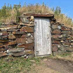 A typical root cellar