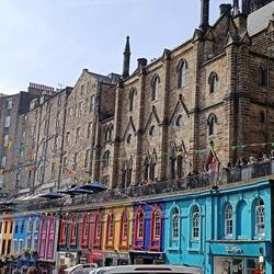 Bunte Flecken in der Altstadt