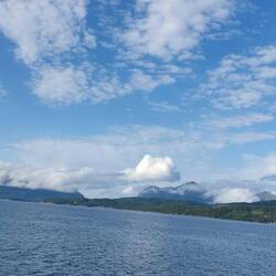 Auf der zweiten Fähre