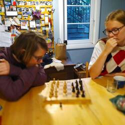 Losing chess to Benjamin