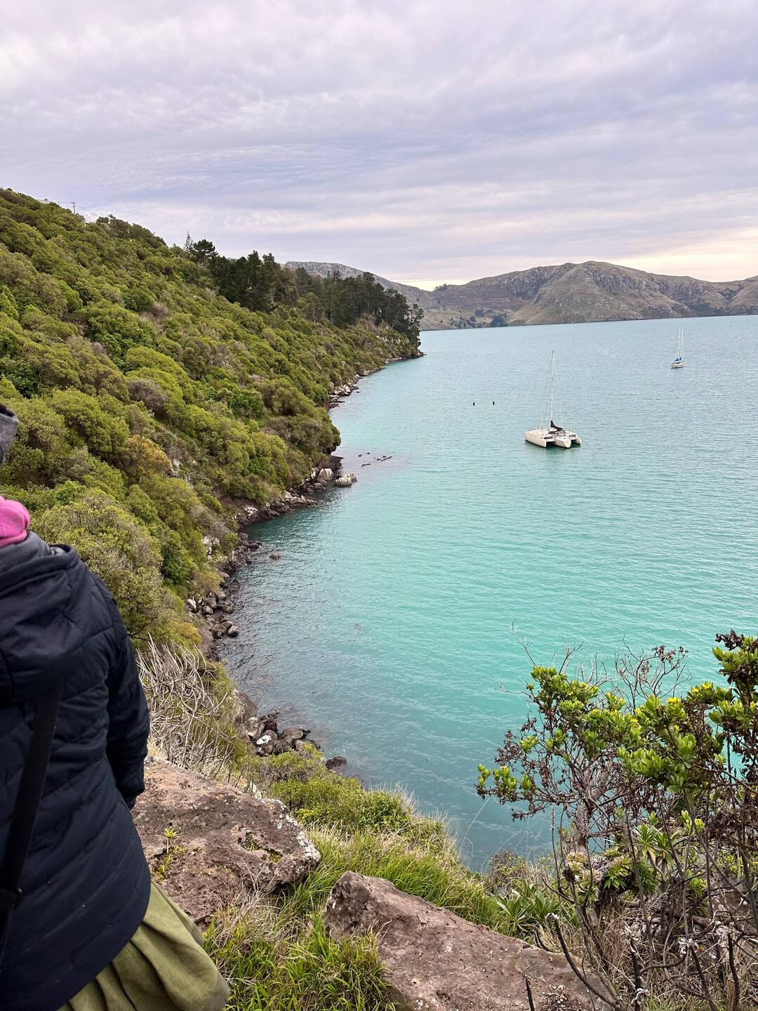 Coastal walkway with Antje
