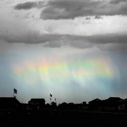 A shimmering curtain of lights — Colorado Springs, CO.