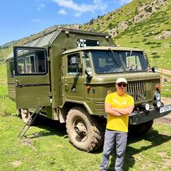 Una foto ricordo col nostro inarrestabile mezzo