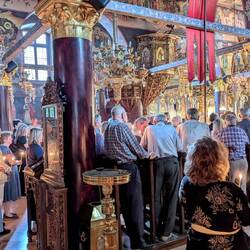 Inside the Orthodox church