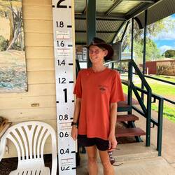 So hoch war die Stadt einst überschwemmt