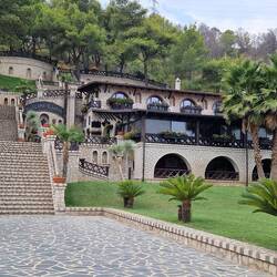 Stopp zum Mittagessen