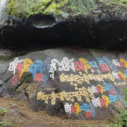 Tibetische Graffiti