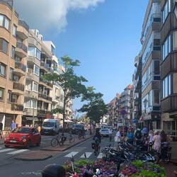 Main shopping area near Netherlands