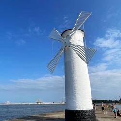 Mühlenbake von Swinemünde / Hafeneinfahrt