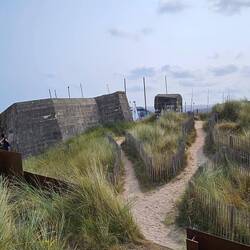 Bunkers bekijken.
