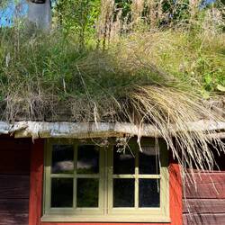 ..frei zugänglich, führt doch in typisch schwedischer Manier ein Wanderweg hindurch.
